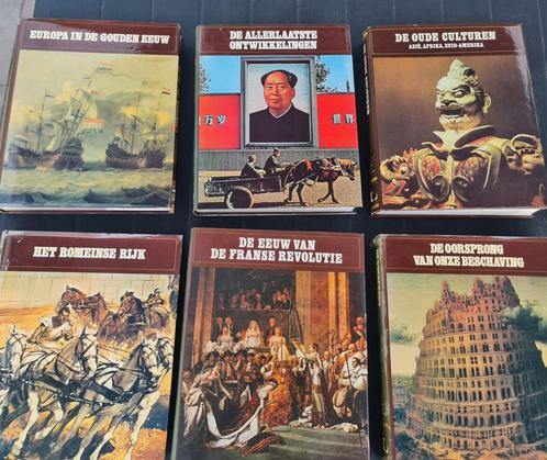 Boek : 7000 jaar wereld - geschiedenis ( 8 stuks ), Boeken, Geschiedenis | Wereld, Zo goed als nieuw, Europa, Ophalen of Verzenden