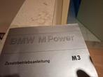 M3 E30 Handleiding-instructie boekje, Autos : Divers, Modes d'emploi & Notices d'utilisation, Enlèvement ou Envoi