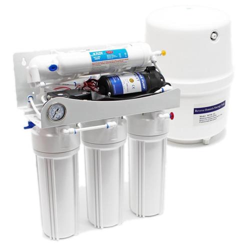 Osmose-apparaat 5-traps | 180 liter | Met drukvat en booster, Animaux & Accessoires, Poissons | Aquariums & Accessoires, Neuf