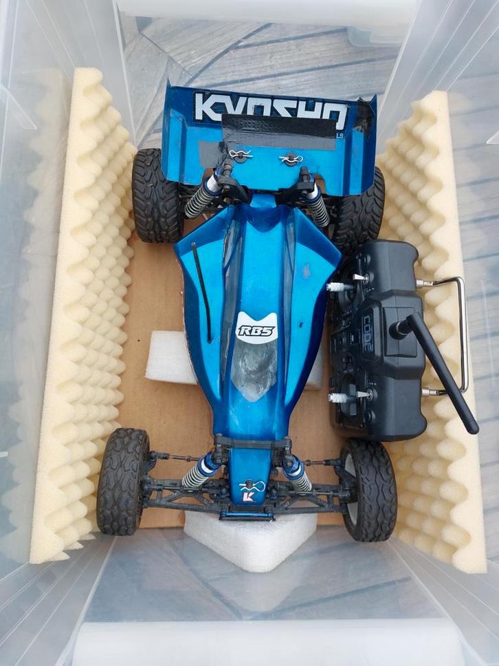 Kyosho Ultima Rb5, Hobby en Vrije tijd, Modelauto's | 1:5 tot 1:12, Gebruikt, Motor, Ophalen