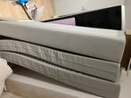boxspring 140cm breed, Huis en Inrichting, Slaapkamer | Bedden, Ophalen, Gebruikt, 140 cm, Twijfelaar