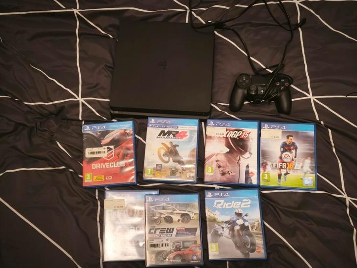 Playstation 4 met spelletjes, Games en Spelcomputers, Spelcomputers | Sony PlayStation 4, Ophalen