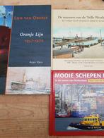3 scheepvaartboeken Oranje lijn 1937-1970 + 2, Ophalen of Verzenden, Zo goed als nieuw