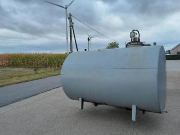 Réservoir de gaz à paroi simple de 500 L avec pompe, Bricolage & Construction, Enlèvement, Utilisé
