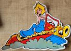 Oude Disney sticker: Madame Medusa (De Reddertjes), Autres personnages, Utilisé, Enlèvement ou Envoi, Image ou Affiche