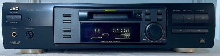 JVC XM-228 mini-schijfrecorder, Audio, Tv en Foto, Bandrecorder, Bandrecorder, Ophalen of Verzenden