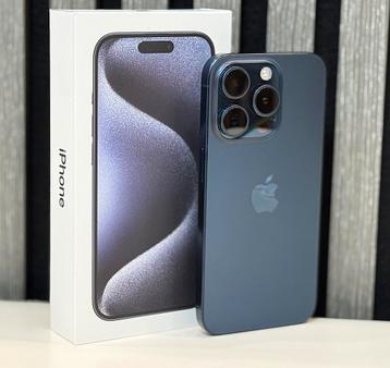 IPHONE 15 PRO 256GB TITANIUM BLAUW beschikbaar voor biedingen
