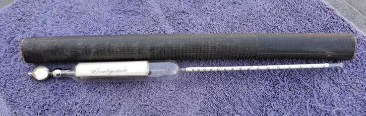 Alcoometre "De Gay Lussac" periode 1817-1891, Verzamelen, Wijnen, Gebruikt, Ophalen