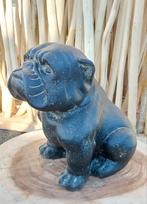 NIEUW Stenen Bulldog., Tuin en Terras, Tuinbeelden, Nieuw, Steen, Ophalen of Verzenden