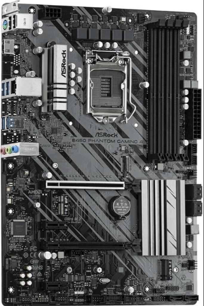 Asrock B460 Steel Legend 4 ATX LGA1200, Computers en Software, Moederborden, Zo goed als nieuw, AMD, DDR4, Ophalen of Verzenden