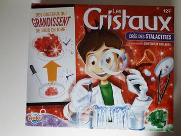 Kit pour fabriquer des cristaux - Jouet scientifique enfant