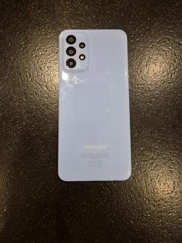 Samsung Galasy A23 licht blauw beschikbaar voor biedingen
