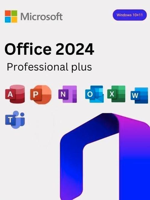 Microsoft Office 2024 Pro LTSC-licentie voor 1 pc, Computers en Software, Office-software, Nieuw, Access, Excel, OneNote, Outlook