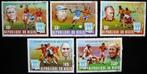 Niger	WK voetbal 78, Postzegels en Munten, Ophalen of Verzenden, Gestempeld, Sport