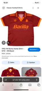AS roma 92/94 thuisshirt 1992/1994, Verzenden, Zo goed als nieuw, Shirt