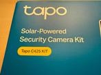 Camera Tapo C425 KIT solaire, jamais utilisée, neuve, Audio, Tv en Foto, Videobewaking, Ophalen, Nieuw, Buitencamera