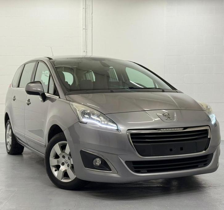 PEUGEOT 5008 1.6 BLUE-HDI EURO 6 7 ZITPLAATSEN, Auto's, Peugeot, Bedrijf, ABS, Achteruitrijcamera, Airbags, Airconditioning, Alarm