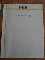 Rex Degrelle briefpapier 2, Verzamelen, Ophalen of Verzenden