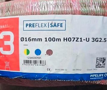 Preflex SAFE - flexible tube Ø16mm with VOB 3G2,5mm²

25m beschikbaar voor biedingen