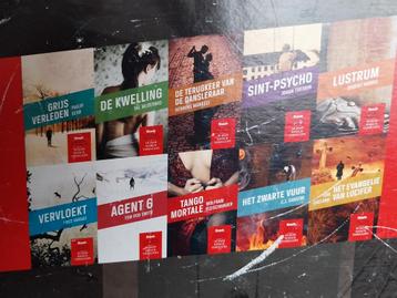 10 thrillers boeken beschikbaar voor biedingen