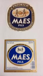 Alken Maes, étiquettes (16), Collections, Marques de bière, Comme neuf, Enlèvement ou Envoi