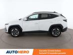 Hyundai Tucson 1.6 T-GDI Mild-Hybrid Trend (bj 2024), Stof, Gebruikt, Euro 6, Wit