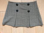 Rok grijs geruit maat T1 of 36, Kleding | Dames, Nieuw, Ophalen of Verzenden, Maat 36 (S), Grijs