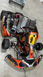 CRG schakel kart vortex motor, Sport en Fitness, Karting, Ophalen, Zo goed als nieuw, Kart