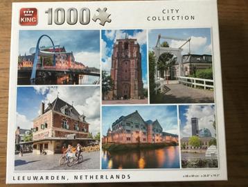 Puzzel King 1000 stukjes Leeuwarden Nederland beschikbaar voor biedingen