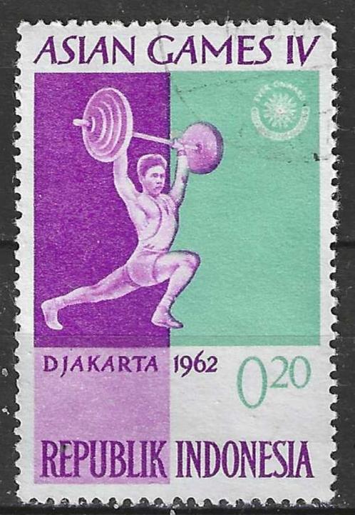 Indonesie 1962 - Yvert 285 - IVe Aziatische Spelen (ST), Postzegels en Munten, Postzegels | Azië, Gestempeld, Verzenden