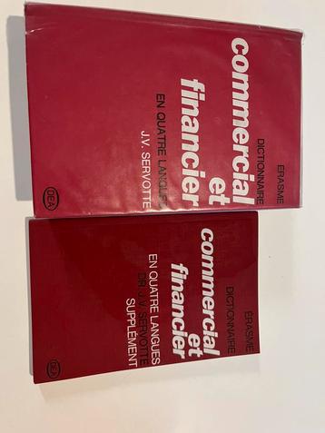 2 dictionnaires commercial et finncier en 4 langues beschikbaar voor biedingen