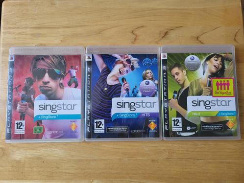 Lot jeux PS3 Singstars, Games en Spelcomputers, Games | Sony PlayStation 3, Gebruikt, Overige genres, Vanaf 12 jaar, Ophalen