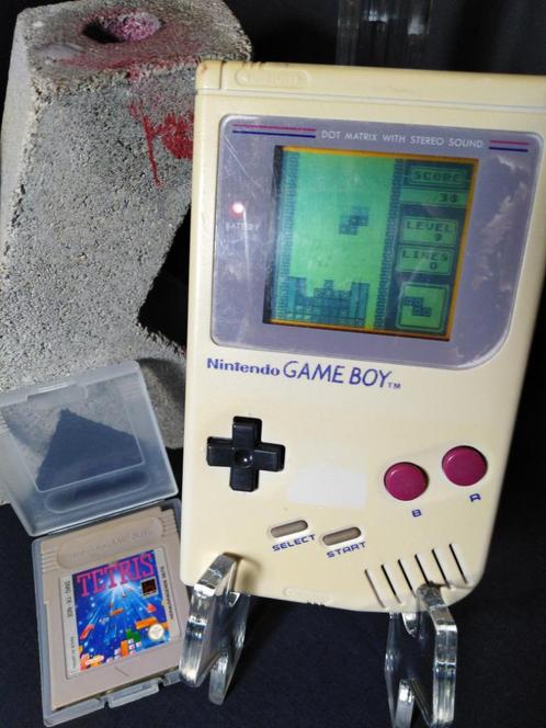 Tetris spel voor Game Boy fat dmg-01 - 1989, Games en Spelcomputers, Games | Nintendo Game Boy, Gebruikt, Overige genres, 1 speler