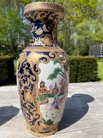 Vergulde Chinese vaas, Antiek en Kunst, Antiek | Vazen, Ophalen of Verzenden
