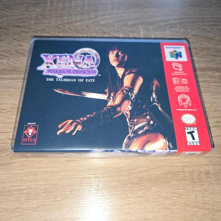 Xena Warrior Princess The Talisman of Fate N64 Game Case, Games en Spelcomputers, Games | Nintendo 64, Zo goed als nieuw, Verzenden