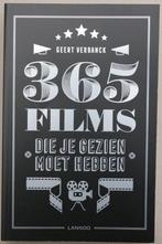 365 Films Die Je Gezien Moet Hebben - Geert Verbanck, Ophalen of Verzenden