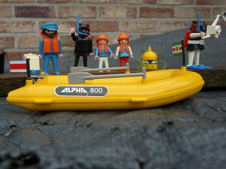 dériveur Playmobil vintage 3479 avec plongeurs, Enfants & Bébés, Jouets | Playmobil, Utilisé, Ensemble complet, Enlèvement