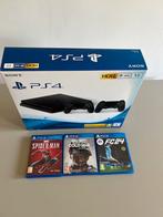 Playstation 4 Slim 1 To/2 manettes/FC24, Cold War,..., Consoles de jeu & Jeux vidéo, Consoles de jeu | Sony PlayStation 4, Comme neuf