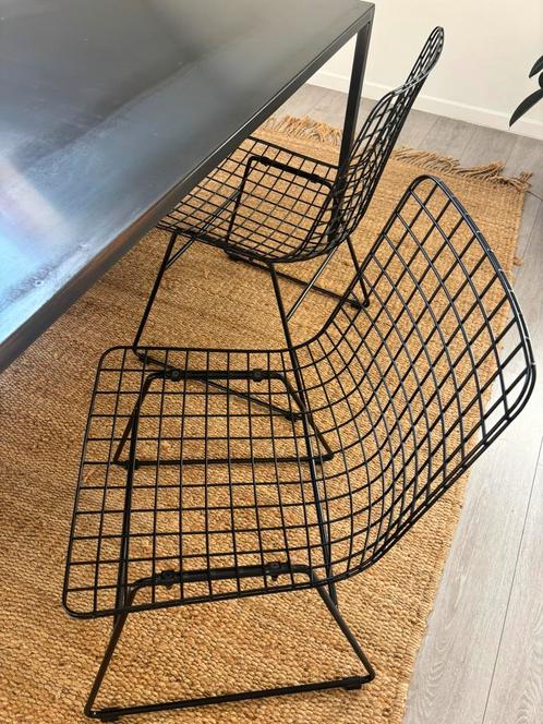 2x Metal Wire Chair HK Living, Huis en Inrichting, Stoelen, Zo goed als nieuw, Metaal, Ophalen