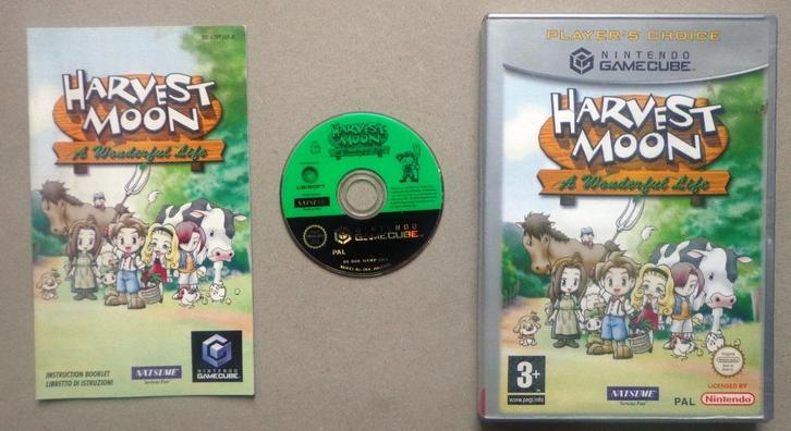 Harvest Moon a Wonderful Life voor de Nintendo GameCube, Games en Spelcomputers, Games | Nintendo GameCube, Gebruikt, Ophalen of Verzenden