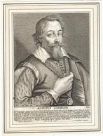 Pieter de Jode /J. Meyssens gravure "Portret Egidius Sadeler, Enlèvement