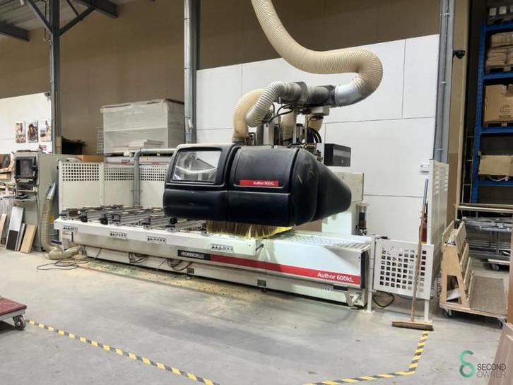 CNC Bewerkingscentra Morbidelli Author 600 K L 2000, Zakelijke goederen, Machines en Bouw | Houtbewerking