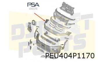 Citroën Berlingo (1/19-) voorbumper bovendeel (onder koplamp beschikbaar voor biedingen