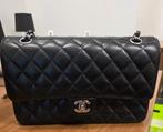 Sac à main Chanel Timeless Classic en cuir matelassé noir, Enlèvement ou Envoi, Comme neuf, Noir, Sac à main