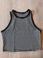 Croptop zwart XS, Ophalen of Verzenden, Gebruikt, Shein, Meisje