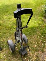 Golf kar trolley met 2 wielen voor golftas Big Max, Ophalen, Zo goed als nieuw