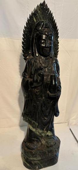 Buddha beeld type Jade, Antiek en Kunst, Kunst | Beelden en Houtsnijwerken, Ophalen