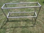 tafelpoot inox, onderstel werktafel, Ophalen, Gebruikt