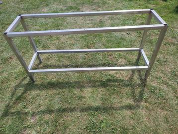tafelpoot inox, onderstel werktafel beschikbaar voor biedingen