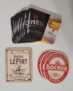 bierkaartjes omer vander ghinste bocker - bellegem - Le Fort, Verzamelen, Ophalen of Verzenden, Zo goed als nieuw, Viltje(s), Overige merken